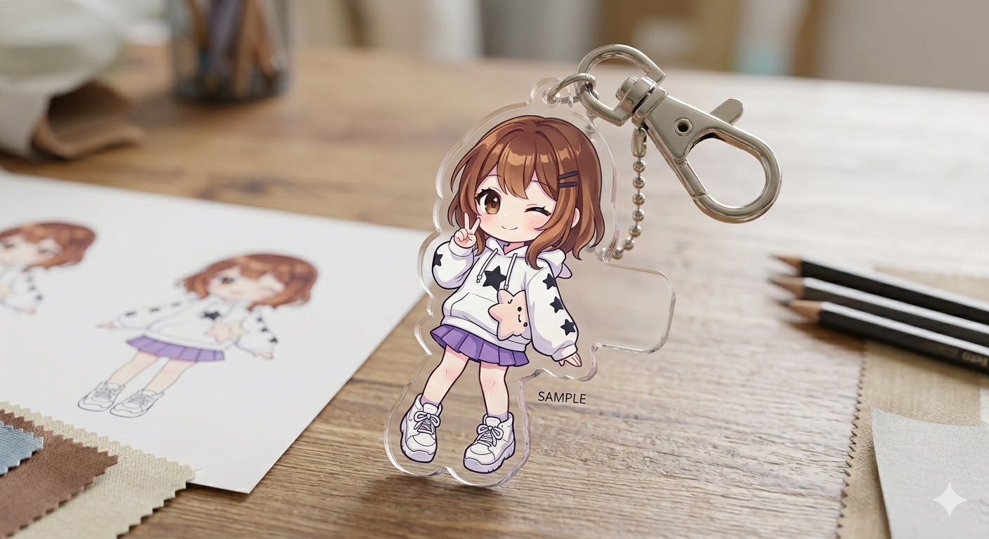 Kosei creator merchandise keychain